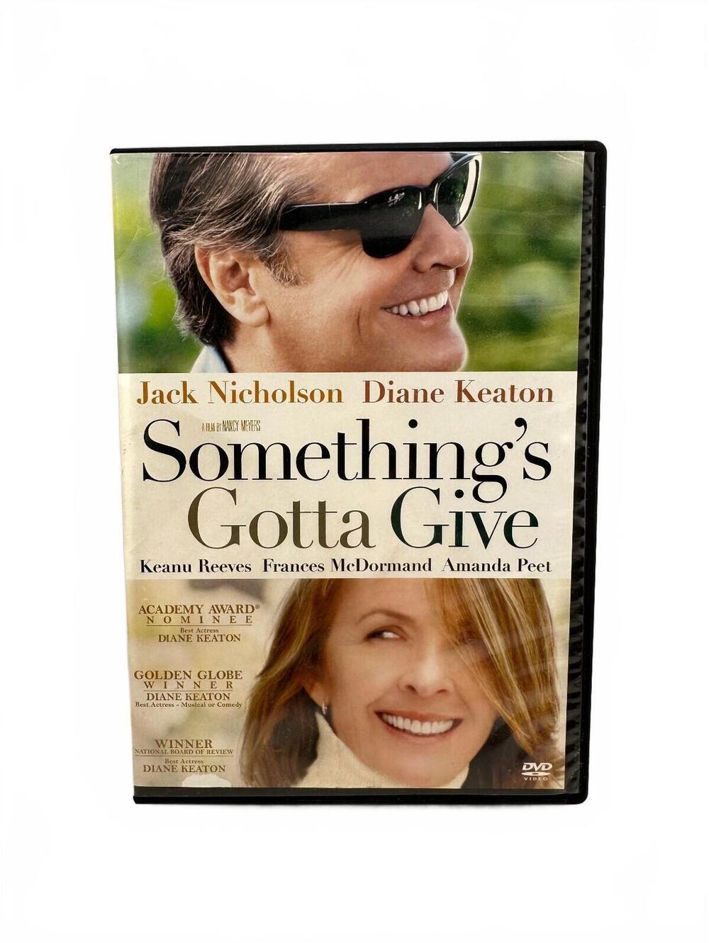 Something's Gotta Give DVD Starring Jack Nicholson & Diane Keaton - Warner Bros.